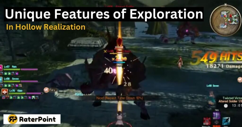Unique Features of Exploration in Hollow Realization 