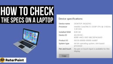 How to check the specs on a laptop