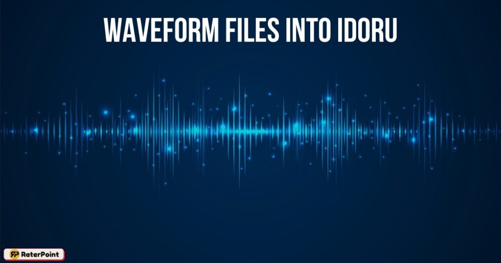 Importing Waveform Files into Idoru