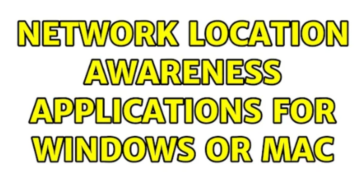 Network Location Awareness